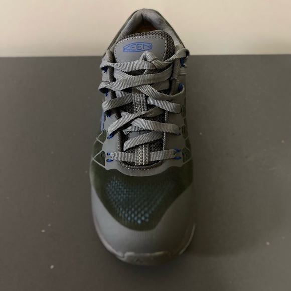 KEEN Utility Steel Toe Vista Work Safety Sneakers Shoe 9EE 9 Gray And black - Picture 3 of 15